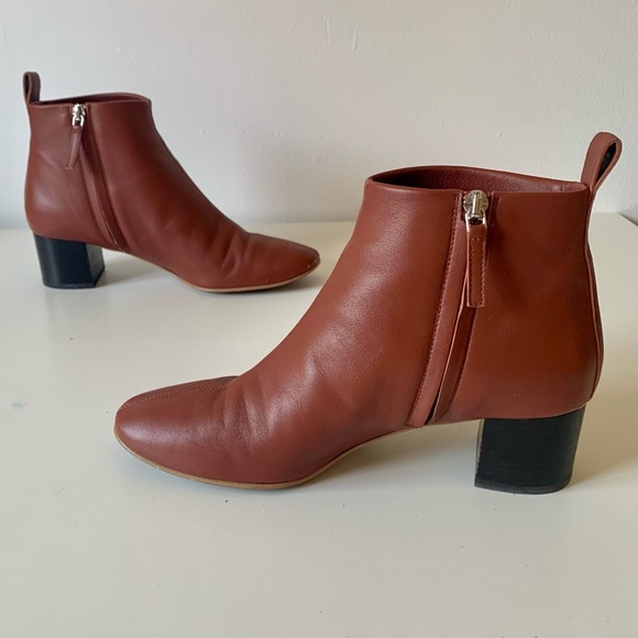 Everlane Italian Day Boot in brick - Picture 7 of 16